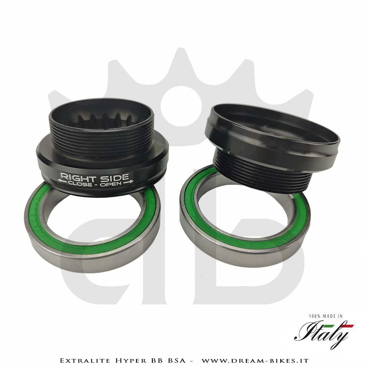 Extralite Hyper BB BSA MTB/Road Racing Bottom Bracket From 65 gr.
