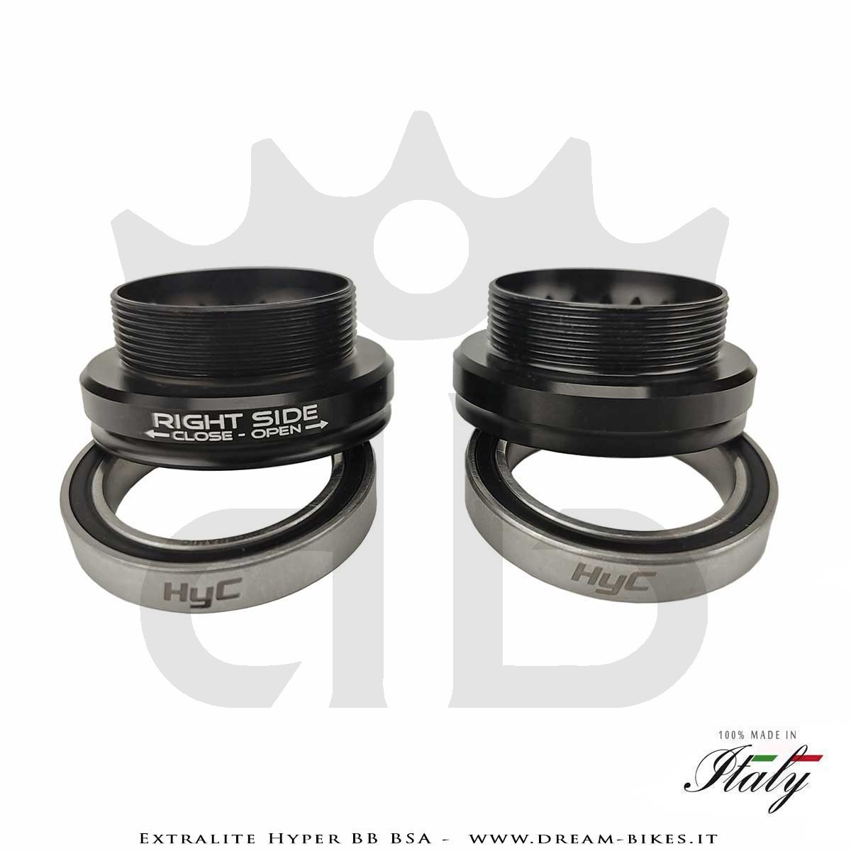 Extralite Hyper BB BSA MTB/Road Racing Bottom Bracket From 65 gr.