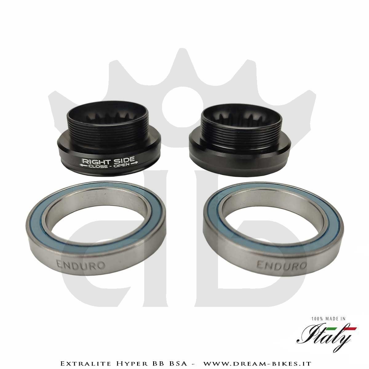 Extralite Hyper BB BSA MTB/Road Racing Bottom Bracket From 65 gr.
