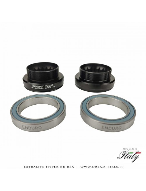 Extralite Hyper BB BSA MTB/Road Racing Bottom Bracket From 65 gr.