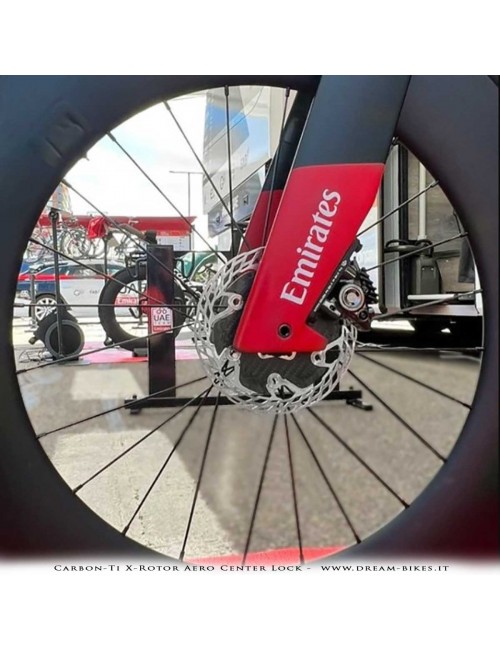 Carbon-Ti X-Rotor Aero Center Lock Disco Freno Aerodinamico