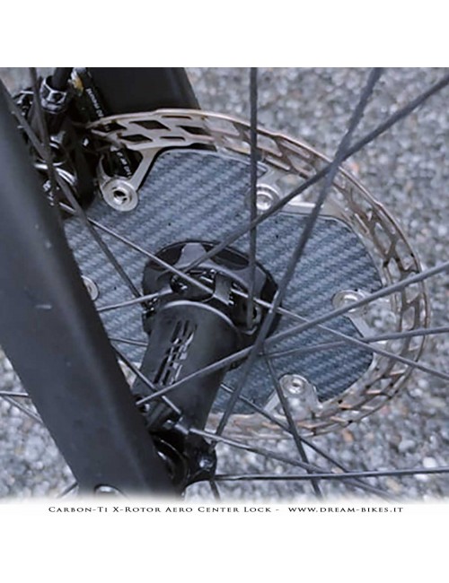 Carbon-Ti X-Rotor Aero Center Lock Disco Freno Aerodinamico