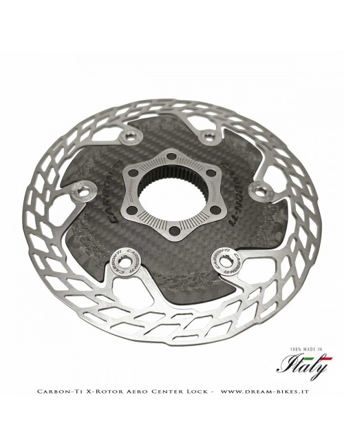 Carbon-Ti X-Rotor Aero Center Lock Aerodynamic Disc Brake Rotor