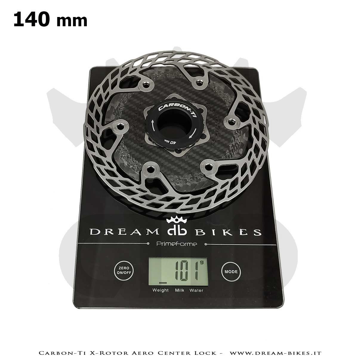 Carbon-Ti X-Rotor Aero Center Lock Aerodynamic Disc Brake Rotor