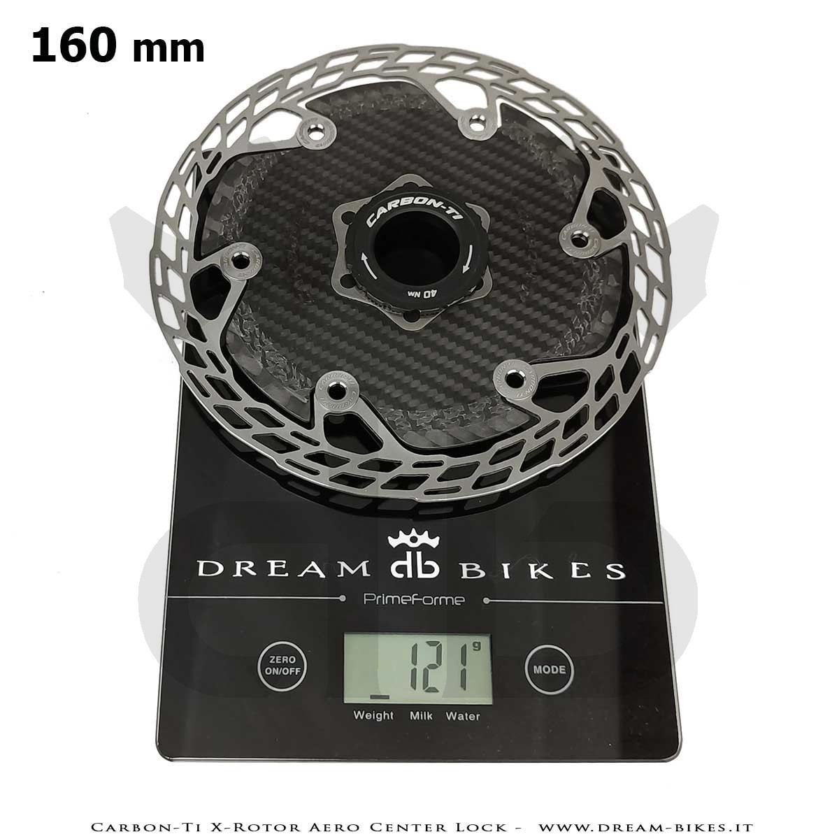 Carbon-Ti X-Rotor Aero Center Lock Disco Freno Aerodinamico