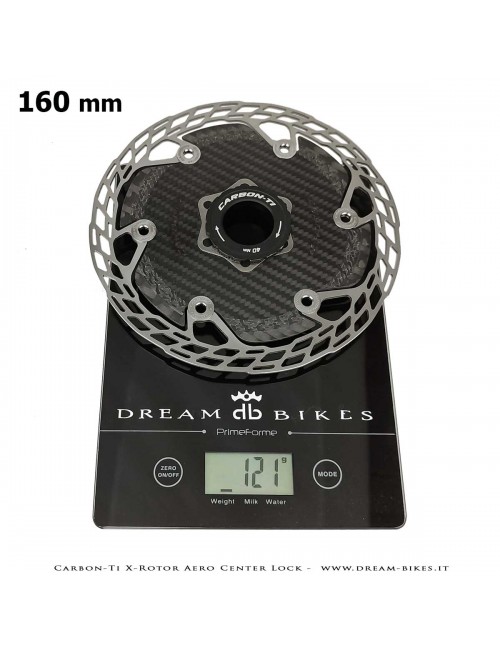 Carbon-Ti X-Rotor Aero Center Lock Disco Freno Aerodinamico