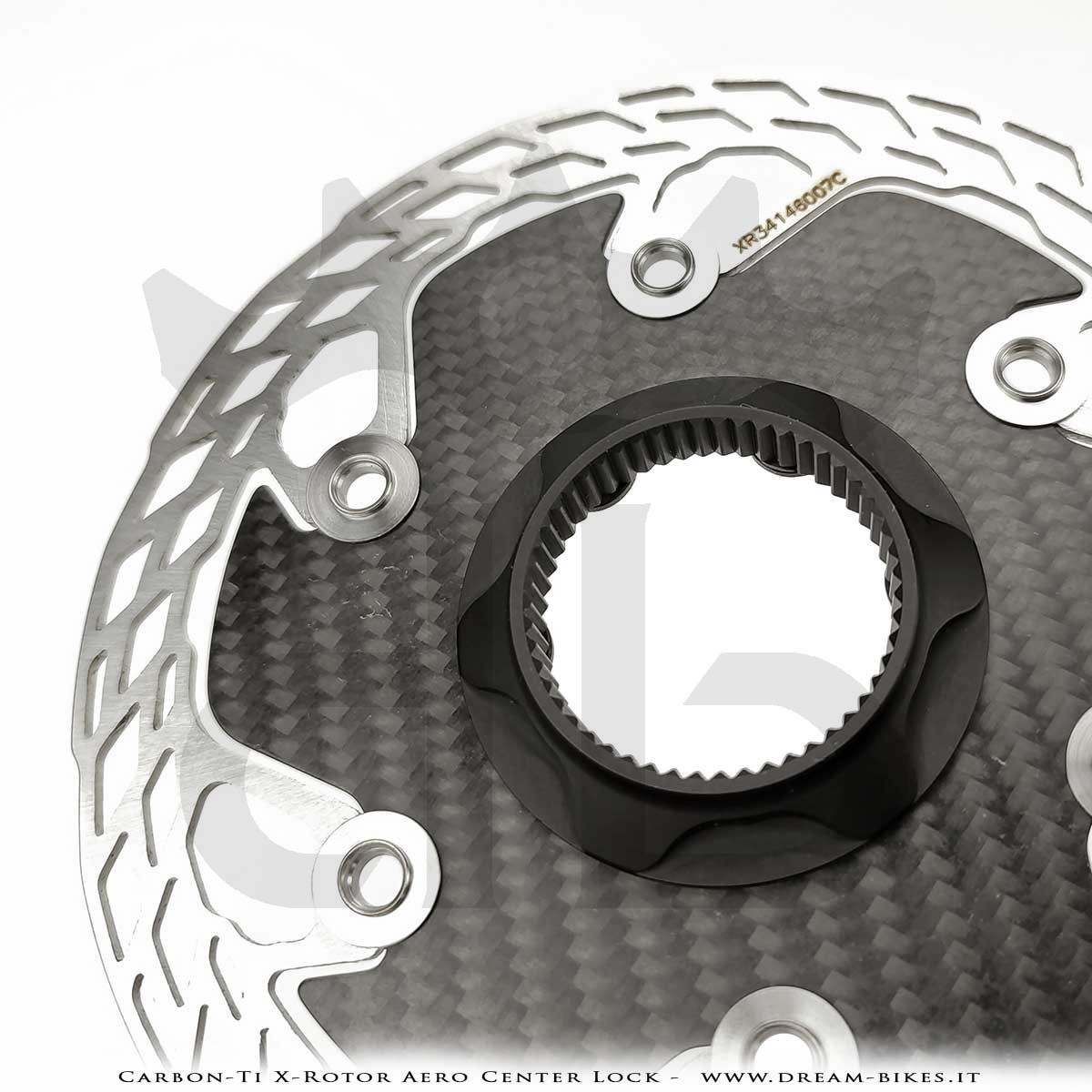Carbon-Ti X-Rotor Aero Center Lock Disco Freno Aerodinamico