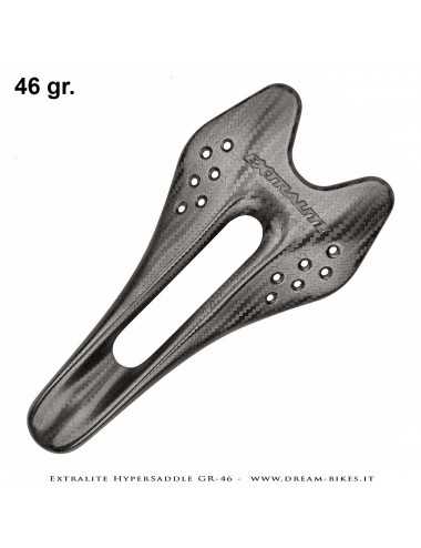 Extralite HyperSaddle GR-46 Sella Full Carbon Ultraleggera 46 gr.