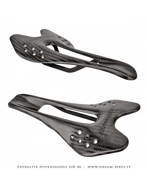 Extralite HyperSaddle GR-46 Full Carbon Ultralight Saddle 46 gr.