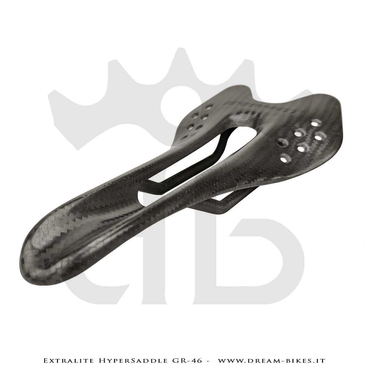 Extralite HyperSaddle GR-46 Full Carbon Ultralight Saddle 46 gr.
