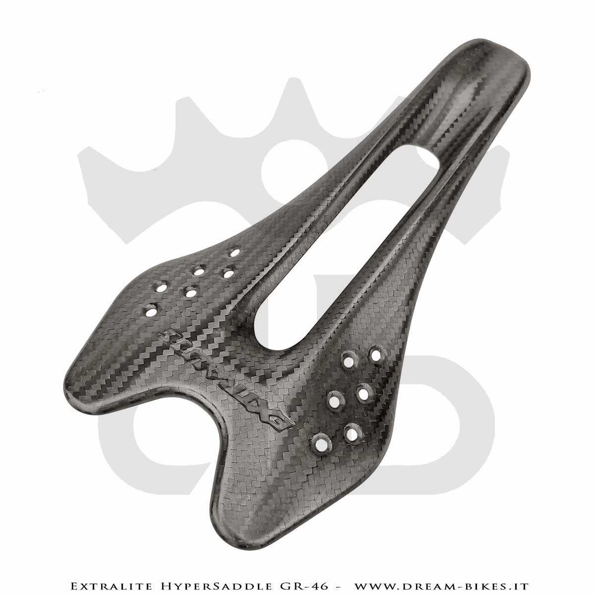 Extralite HyperSaddle GR-46 Full Carbon Ultralight Saddle 46 gr.