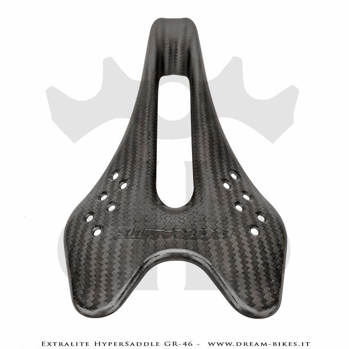 Extralite HyperSaddle GR-46 Full Carbon Ultralight Saddle 46 gr.