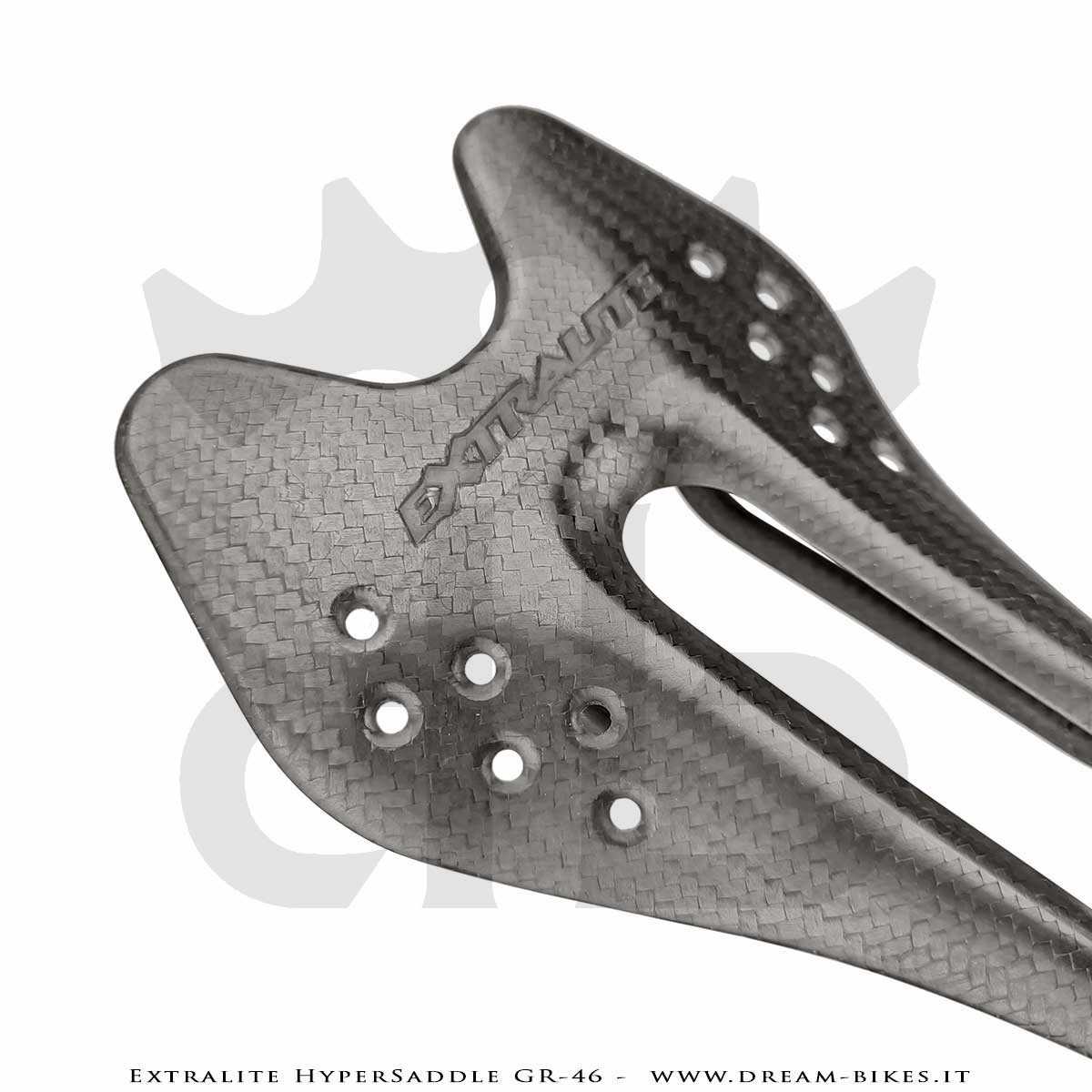 Extralite HyperSaddle GR-46 Full Carbon Ultralight Saddle 46 gr.