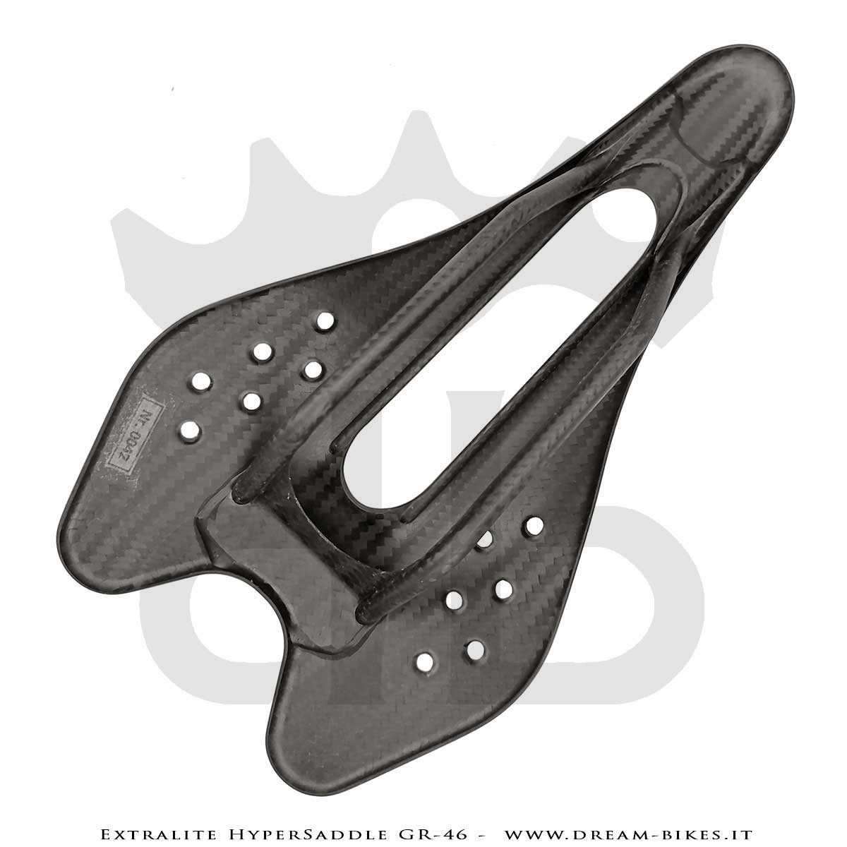 Extralite HyperSaddle GR-46 Sella Full Carbon Ultraleggera 46 gr.