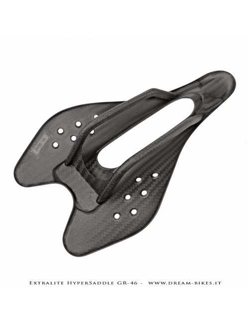 Extralite HyperSaddle GR-46 Full Carbon Ultralight Saddle 46 gr.