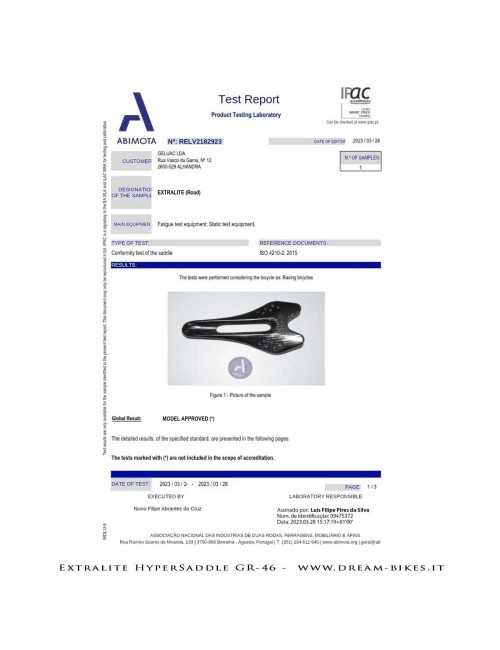 Extralite HyperSaddle GR-46 Full Carbon Ultralight Saddle 46 gr.