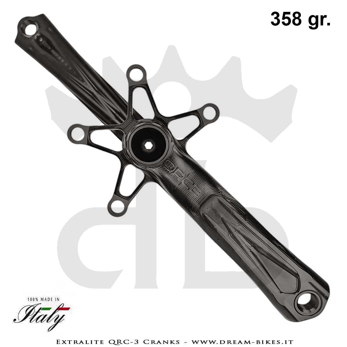 Extralite QRC-3 Double Cranks 358 gr.