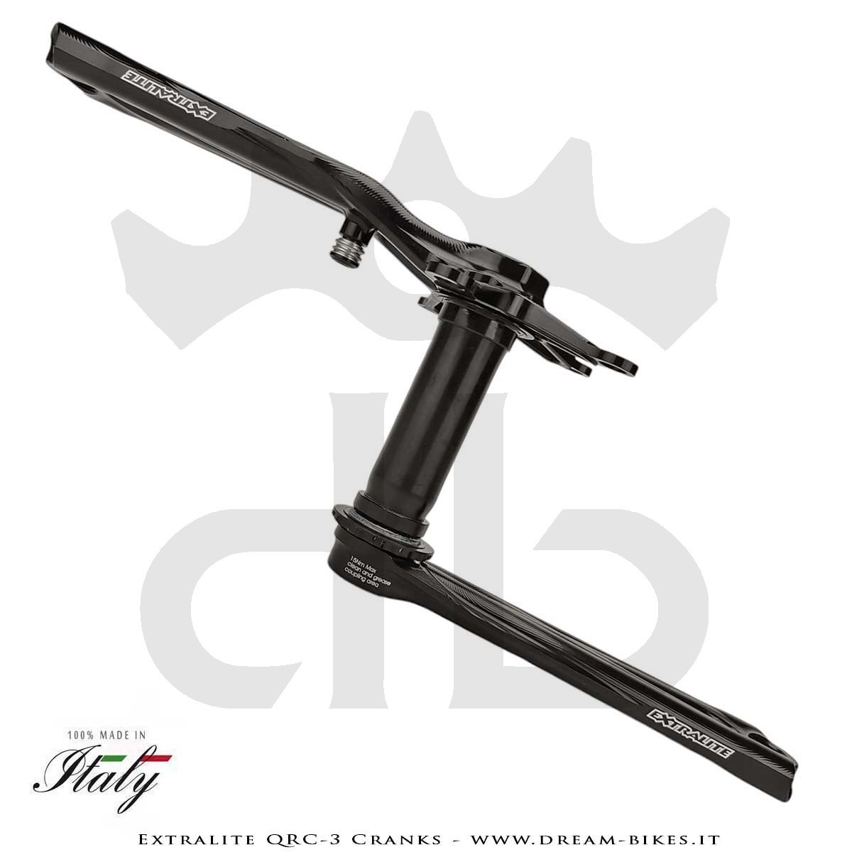 Extralite QRC-3 Double Cranks 358 gr.