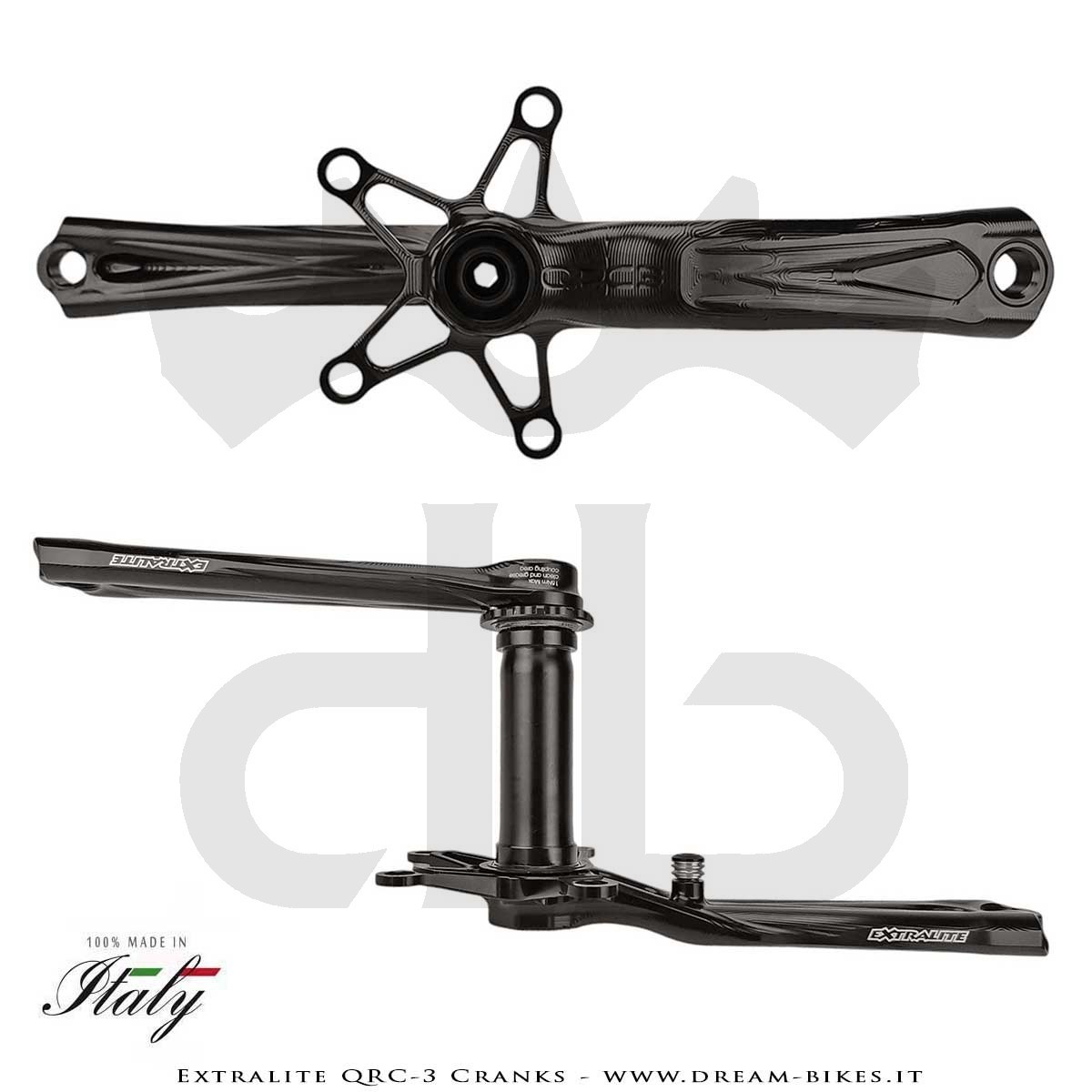 Extralite QRC-3 Double Cranks 358 gr.