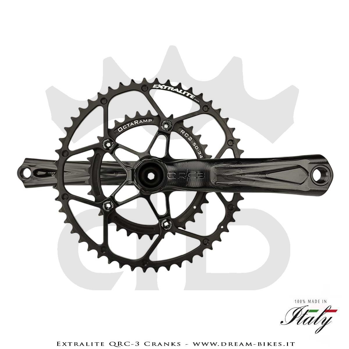 Extralite Pedivelle QRC-3 Doppia 358 gr.