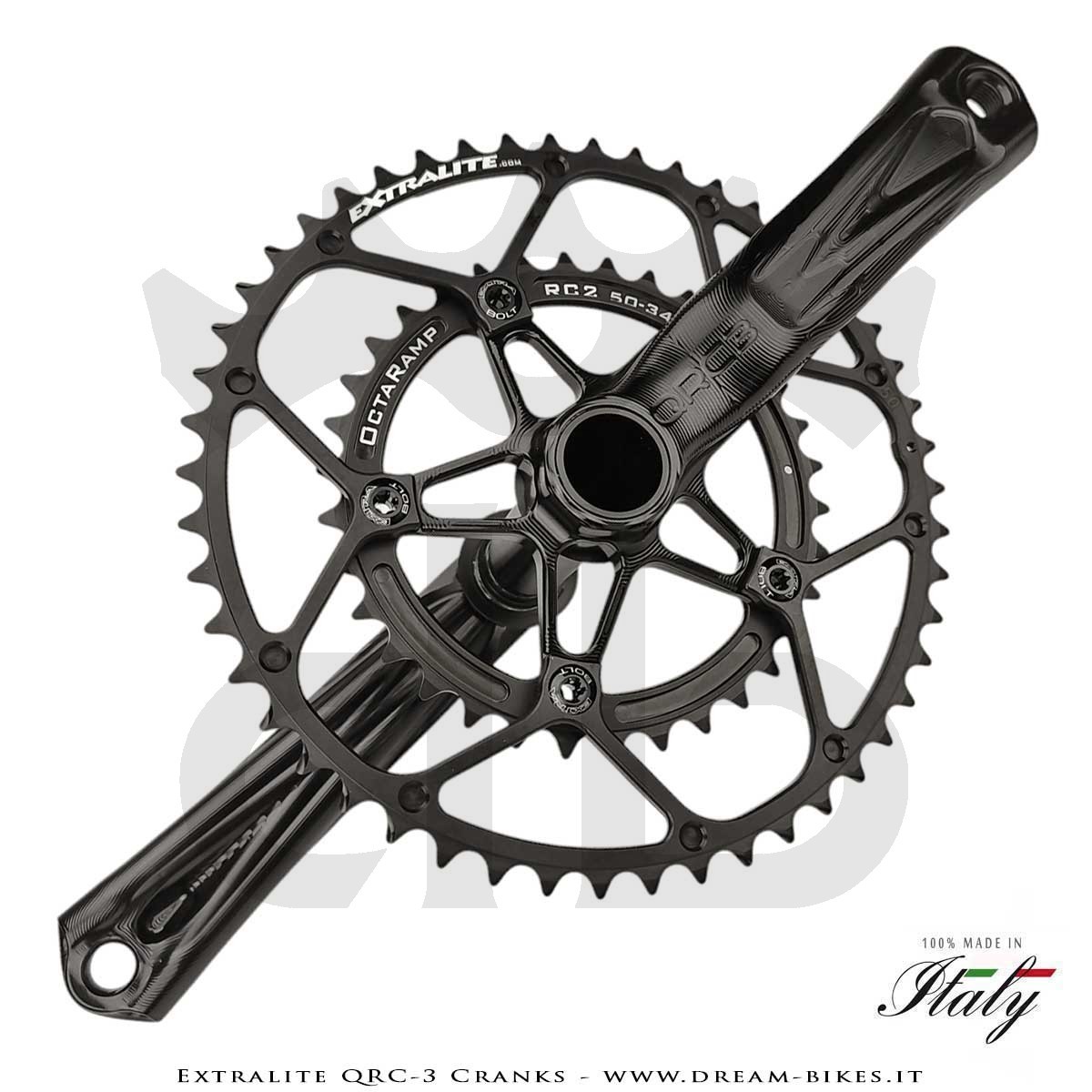 Extralite QRC-3 Double Cranks 358 gr.