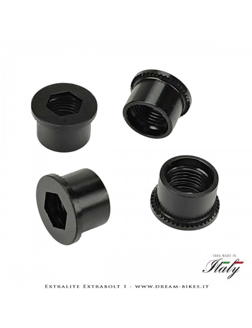 Extralite ExtraBolt 1 Kit Bussole Corona Ultraleggere (4 Maschi + 4 Femmine)
