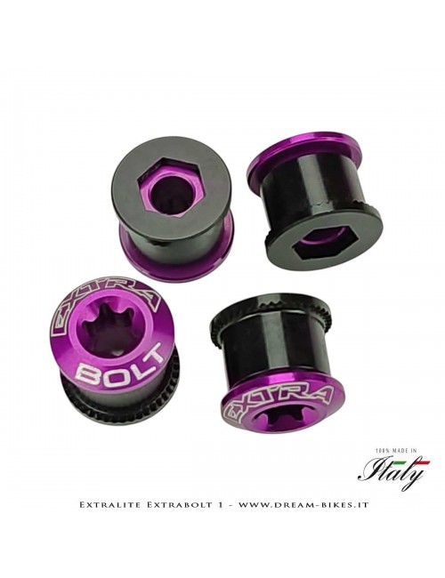 Extralite ExtraBolt 1 Kit Bussole Corona Ultraleggere (4 Maschi + 4 Femmine)