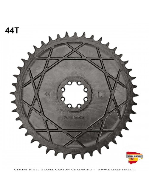 Gemini Rigel Corona Gravel Direct Mount (Offset 6.5 mm) Ultraleggera In Carbonio Forgiato, da 78 gr.