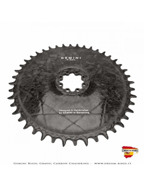 Gemini Rigel Corona Gravel Direct Mount (Offset 6.5 mm) Ultraleggera In Carbonio Forgiato, da 78 gr.