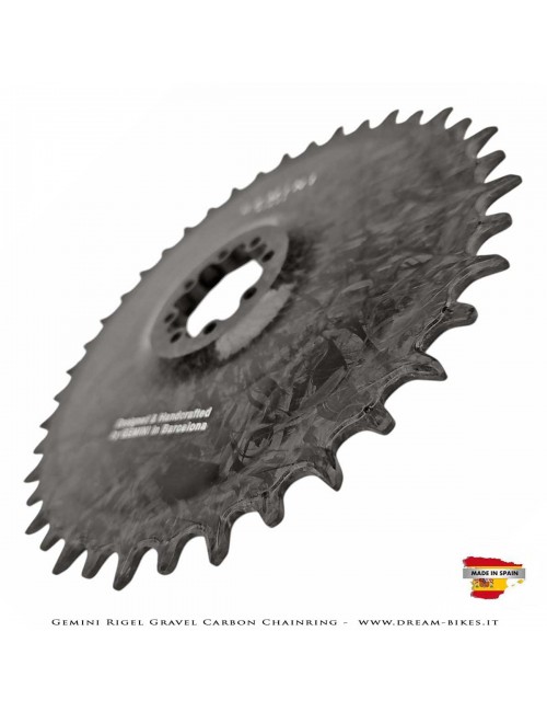 Gemini Rigel Corona Gravel Direct Mount (Offset 6.5 mm) Ultraleggera In Carbonio Forgiato, da 78 gr.
