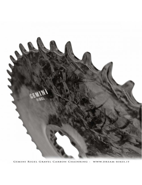 Gemini Rigel Corona Gravel Direct Mount (Offset 6.5 mm) Ultraleggera In Carbonio Forgiato, da 78 gr.