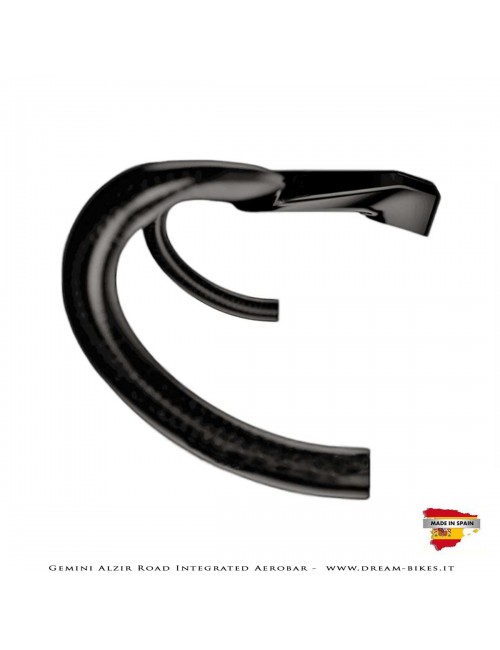 Gemini Alzir Curva Manubrio Integrata Strada Aerodinamica Ultraleggera