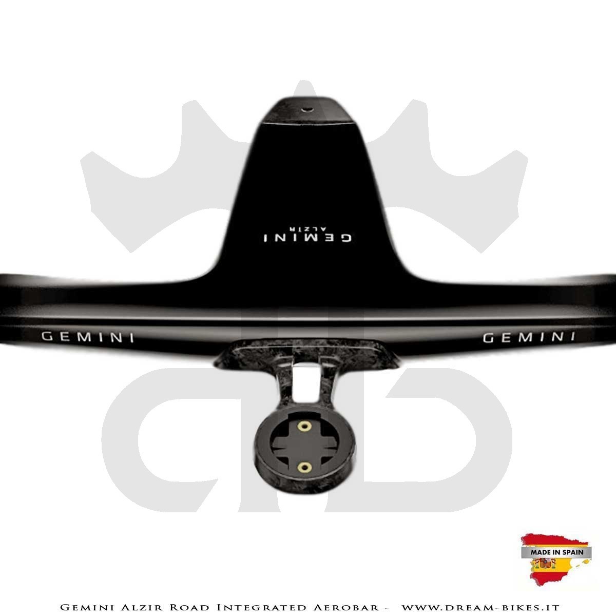 Gemini Alzir Curva Manubrio Integrata Strada Aerodinamica Ultraleggera