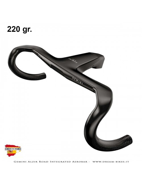 Gemini Alzir Curva Manubrio Integrata Strada Aerodinamica Ultraleggera