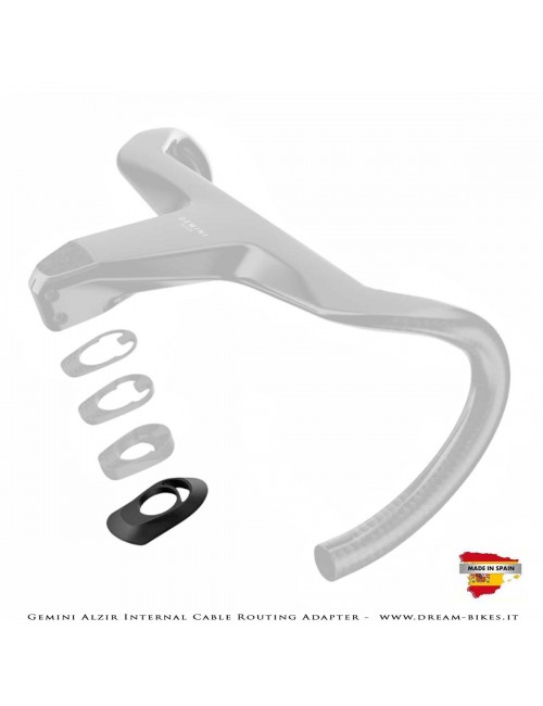 Gemini Adattatore Passaggio Cavi Interni Per Manubrio Alzir