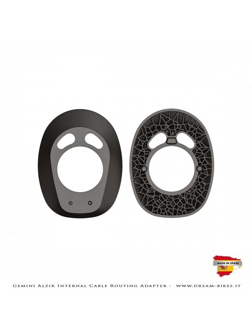 Gemini Adattatore Passaggio Cavi Interni Per Manubrio Alzir