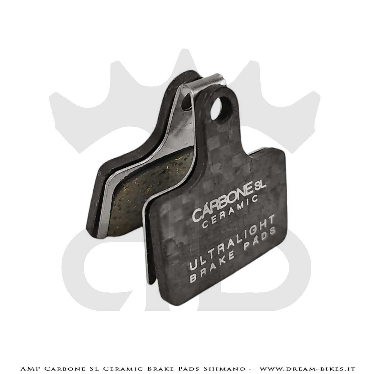 AMP Pastiglie Freno Carbone SL Ceramic - Shimano Dura-Ace - Ultegra - XTR M9100 - 7.8 gr