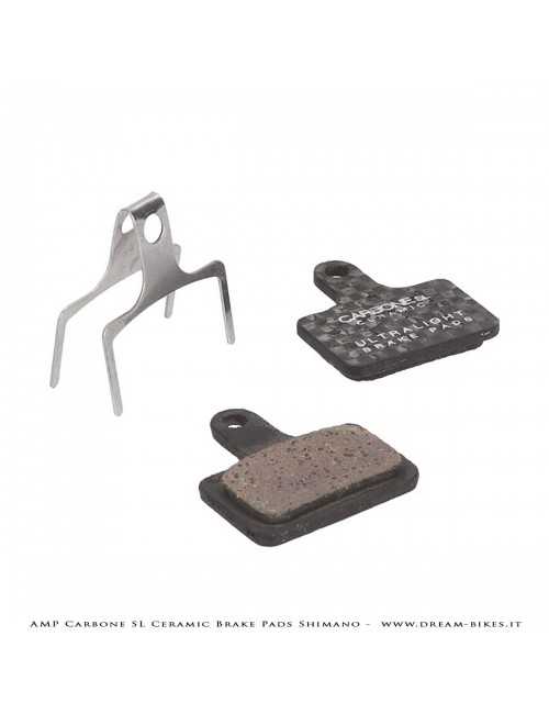 AMP Pastiglie Freno Carbone SL Ceramic - Shimano Dura-Ace - Ultegra - XTR M9100 - 7.8 gr