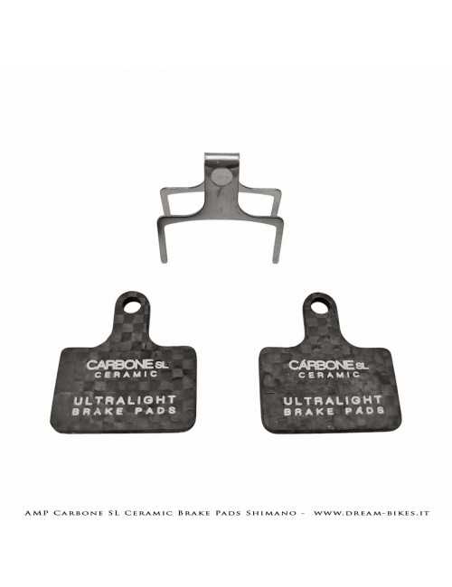 AMP Pastiglie Freno Carbone SL Ceramic - Shimano Dura-Ace - Ultegra - XTR M9100 - 7.8 gr