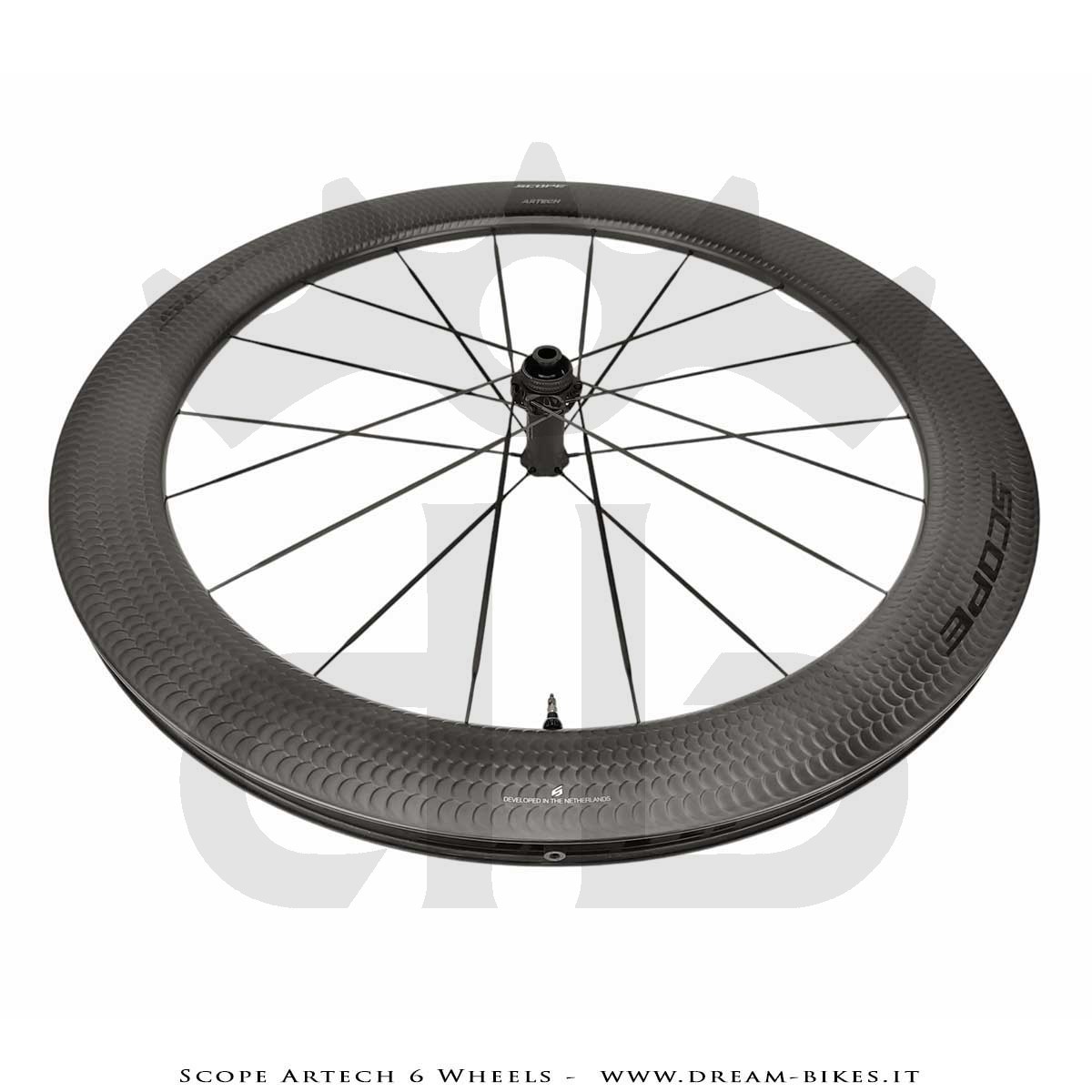 Scope Artech 6 Ruote Strada Disco Copertonicino-Tubeless Profilo 65 mm 1244 gr.
