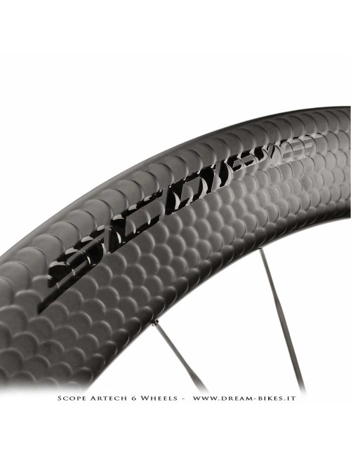 Scope Artech 6 Ruote Strada Disco Copertonicino-Tubeless Profilo 65 mm 1244 gr.