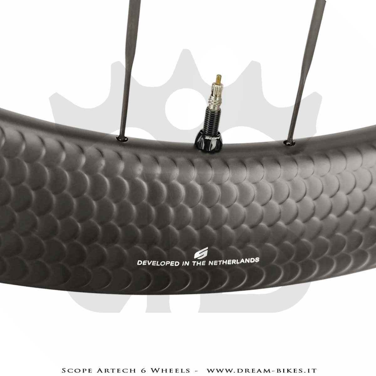 Scope Artech 6 Ruote Strada Disco Copertonicino-Tubeless Profilo 65 mm 1244 gr.