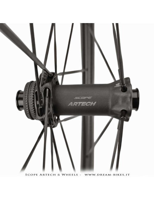 Scope Artech 6 Ruote Strada Disco Copertonicino-Tubeless Profilo 65 mm 1244 gr.
