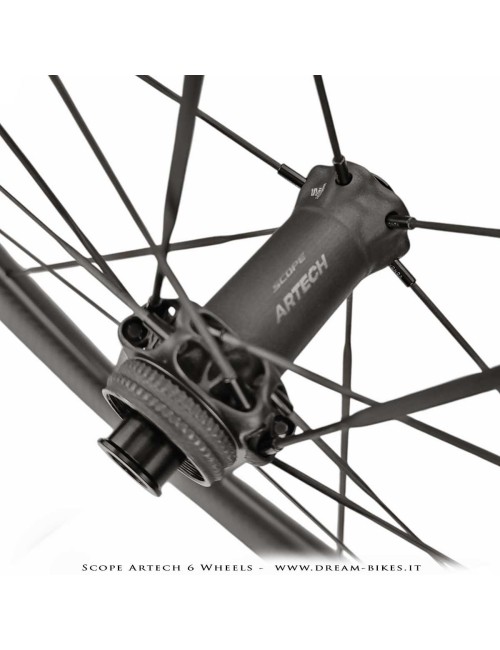 Scope Artech 6 Ruote Strada Disco Copertonicino-Tubeless Profilo 65 mm 1244 gr.