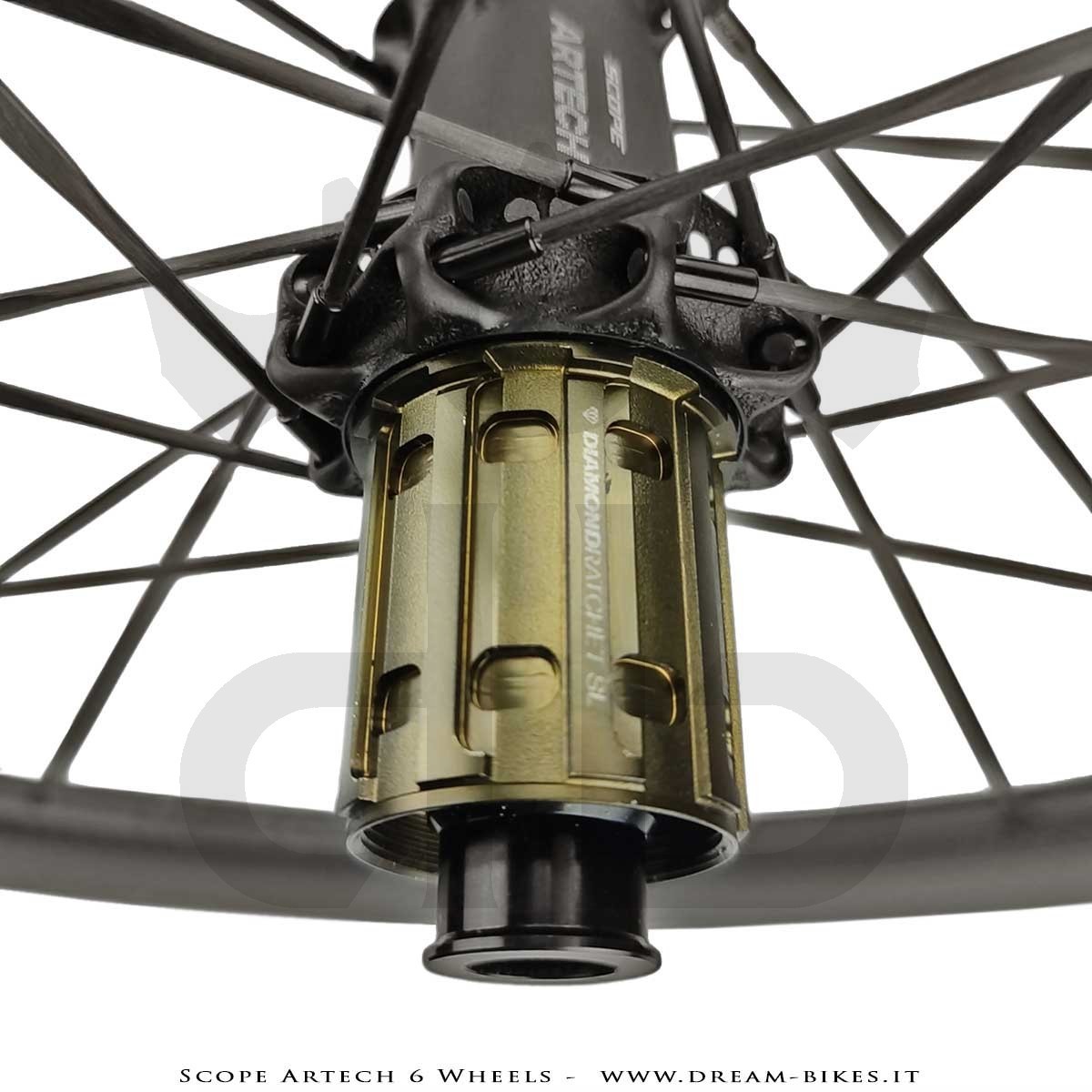 Scope Artech 6 Ruote Strada Disco Copertonicino-Tubeless Profilo 65 mm 1244 gr.