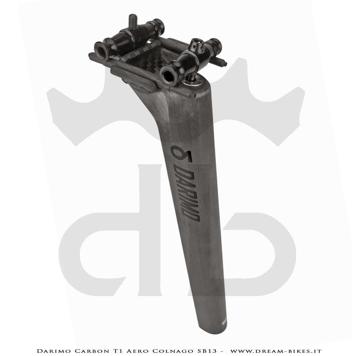 Darimo Carbon T1 Aero Colnago SB13 Ultralight Setback Seatpost With 13 mm Offset - V4RS - V3RS - C68 - C64 - V3G3 - X