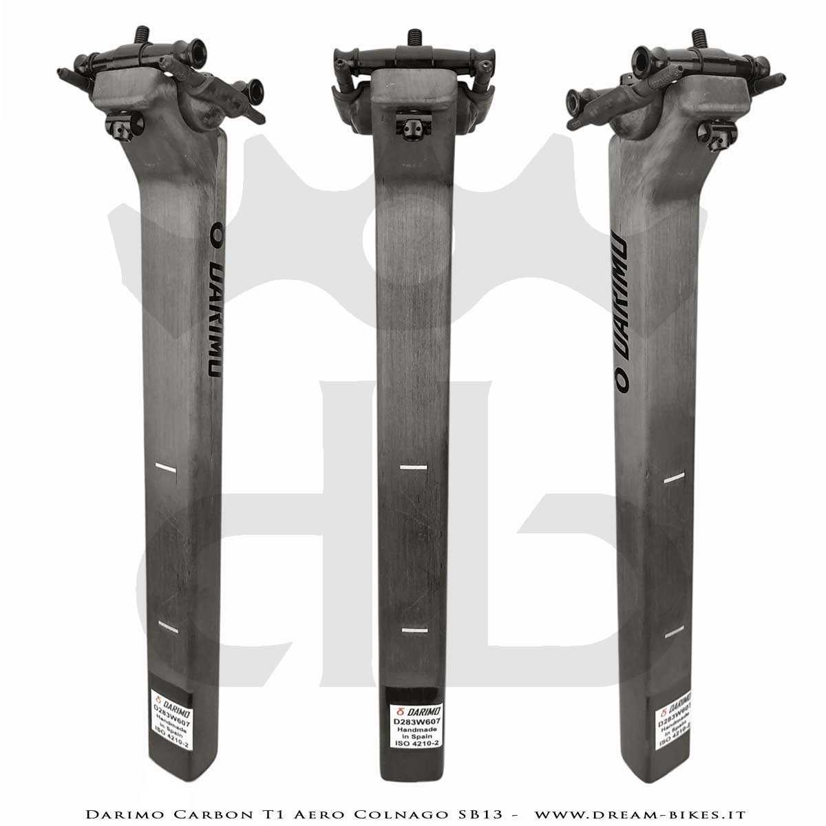 Darimo Carbon T1 Aero Colnago SB13 Ultralight Setback Seatpost With 13 mm Offset - V4RS - V3RS - C68 - C64 - V3G3 - X