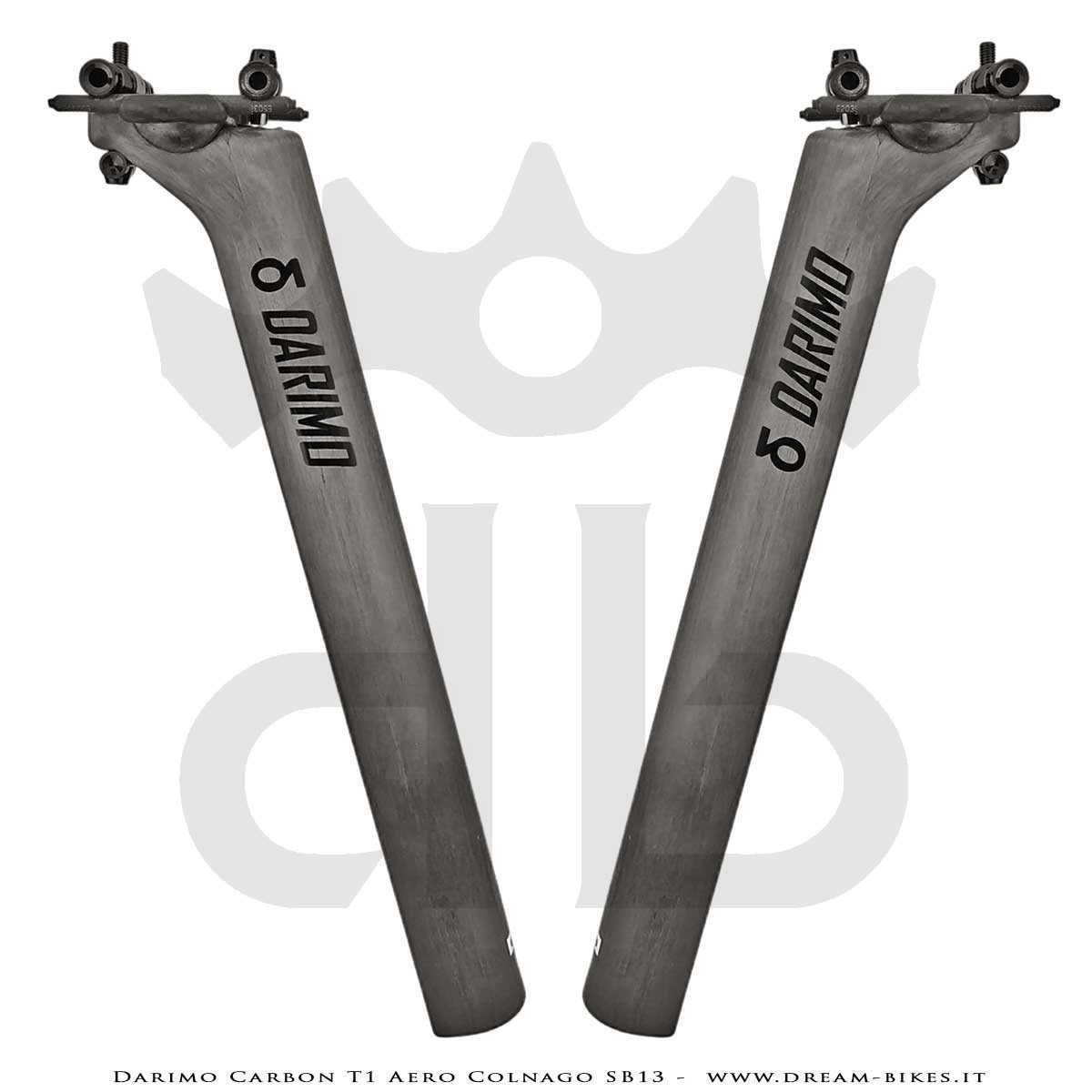 Darimo Carbon T1 Aero Colnago SB13 Ultralight Setback Seatpost With 13 mm Offset - V4RS - V3RS - C68 - C64 - V3G3 - X