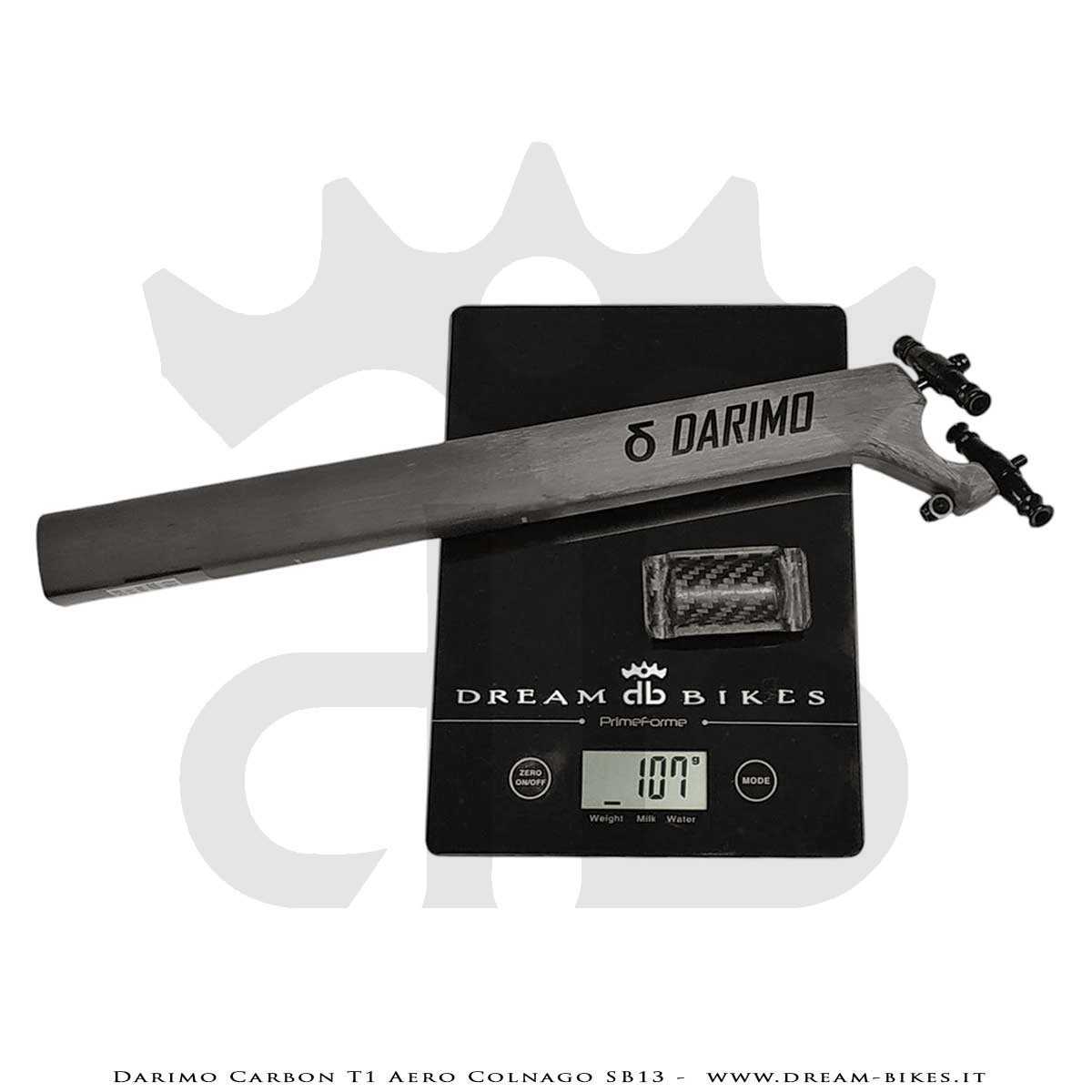 Darimo Carbon T1 Aero Colnago SB13 Ultralight Setback Seatpost With 13 mm Offset - V4RS - V3RS - C68 - C64 - V3G3 - X