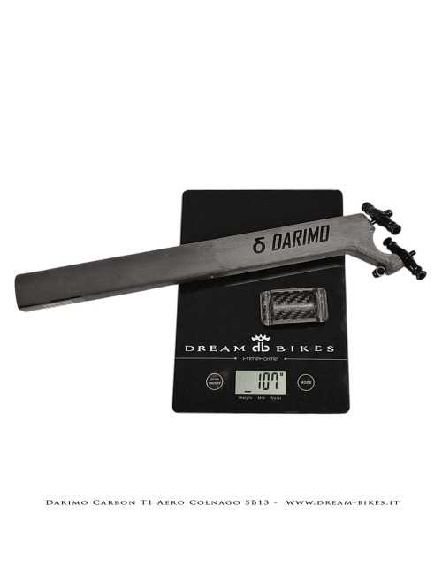 Darimo Carbon T1 Aero Colnago SB13 Ultralight Setback Seatpost With 13 mm Offset - V4RS - V3RS - C68 - C64 - V3G3 - X